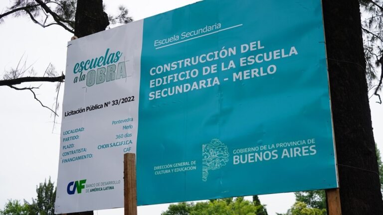 SE ESTÁ CONSTRUYENDO UNA NUEVA ESCUELA SECUNDARIA EN PONTEVEDRA